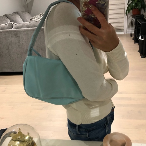 Blue baguette bag - Picture 2 of 3